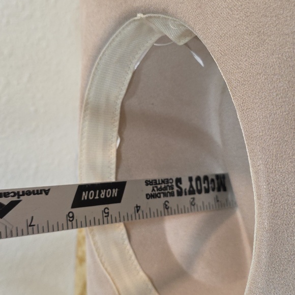 Khaki or Ivory Turquoise Oval Stone Strap Cowboy Hat made from a polye - Picture 10 of 10